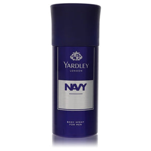 Yardley Navy Body Spray By Yardley London for Men 5.1 oz