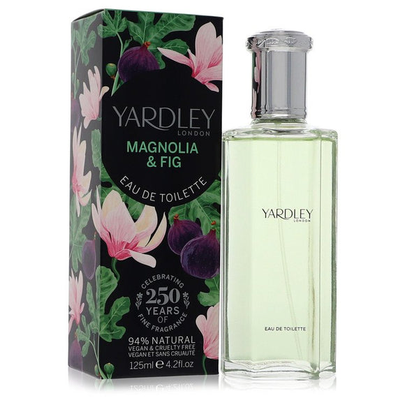 Yardley Magnolia & Fig Perfume By Yardley London Eau De Toilette Spray for Women 4.2 oz