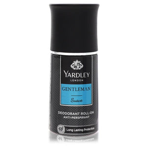 Yardley Gentleman Suave Deodorant Roll-On Alcohol Free By Yardley London for Men 1.7 oz