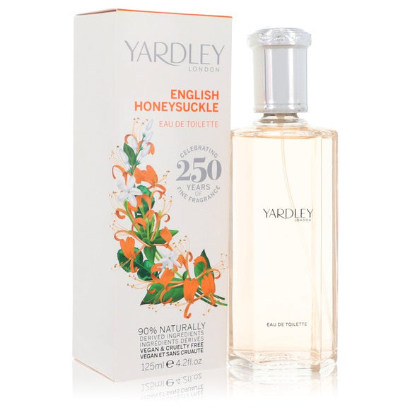 Yardley English Honeysuckle Eau De Toilette Spray By Yardley London for Women 4.2 oz