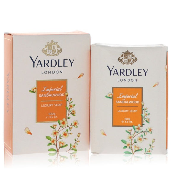 Yardley London Soaps Imperial Sandalwood Luxury Soap By Yardley London for Women 3.5 oz