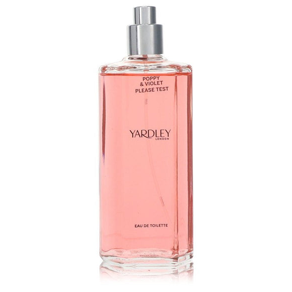 Yardley Poppy & Violet Eau De Toilette Spray (Tester) By Yardley London for Women 4.2 oz