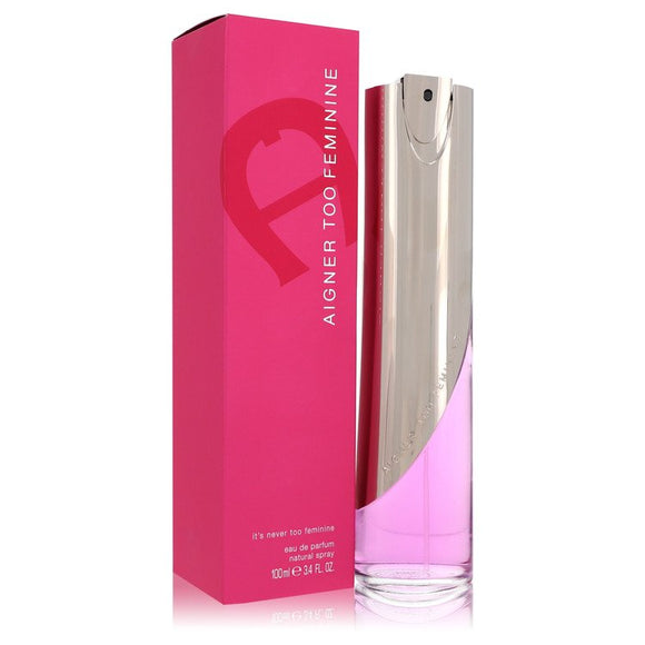 Aigner Too Feminine Eau De Parfum Spray By Etienne Aigner for Women 3.4 oz