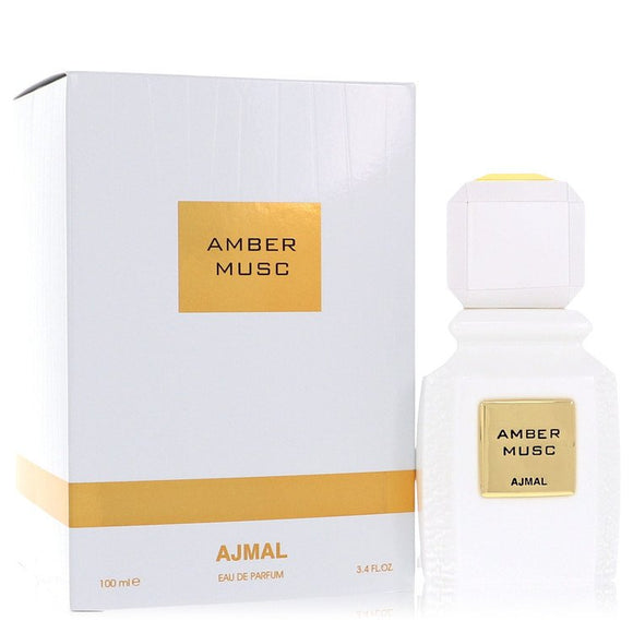 Ajmal Amber Musc Eau De Parfum Spray (Unisex) By Ajmal for Women 3.4 oz