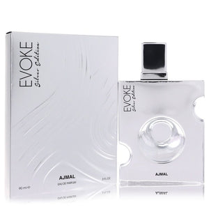 Evoke Silver Edition Eau De Parfum Spray By Ajmal for Men 3 oz