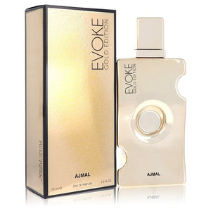 Evoke Gold Eau De Parfum Spray By Ajmal for Women 2.5 oz