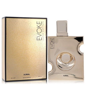 Evoke Gold Eau De Parfum Spray By Ajmal for Men 3 oz