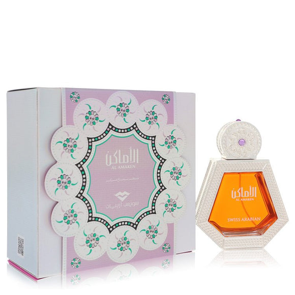 Al Amaken Eau De Parfum Spray (Unisex) By Swiss Arabian for Women 1.7 oz
