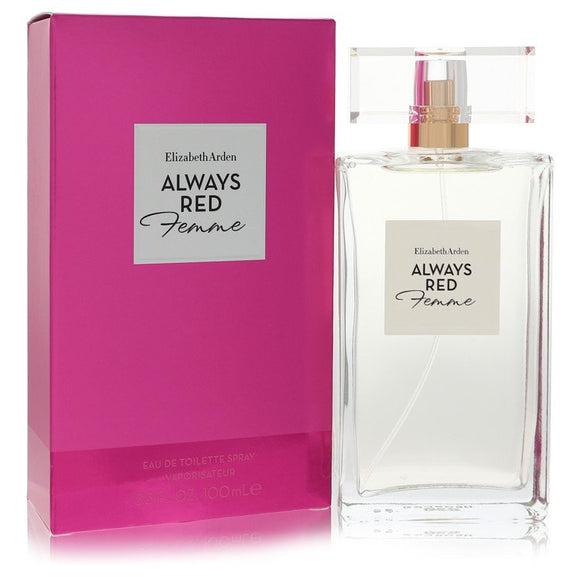 Always Red Femme Perfume By Elizabeth Arden Eau De Toilette Spray for Women 3.3 oz