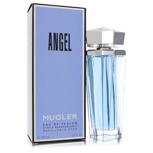 Angel Eau De Parfum Spray Refillable By Thierry Mugler for Women 3.4 oz
