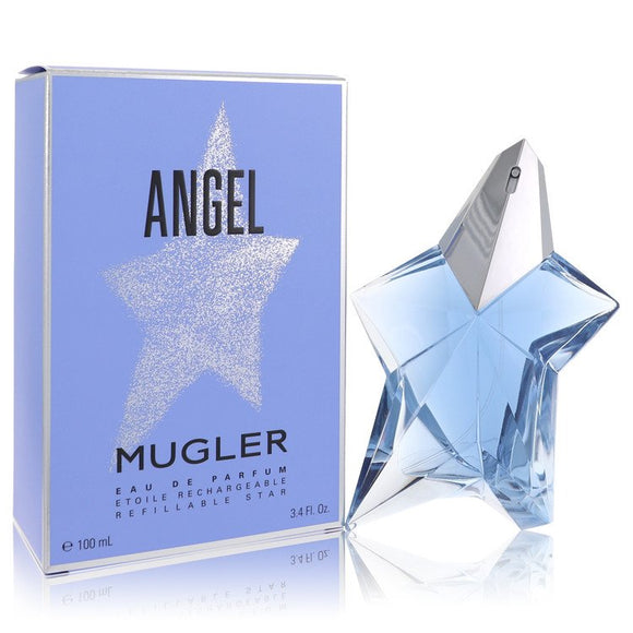 Angel Standing Star Eau De Parfum Spray Refillable By Thierry Mugler for Women 3.4 oz