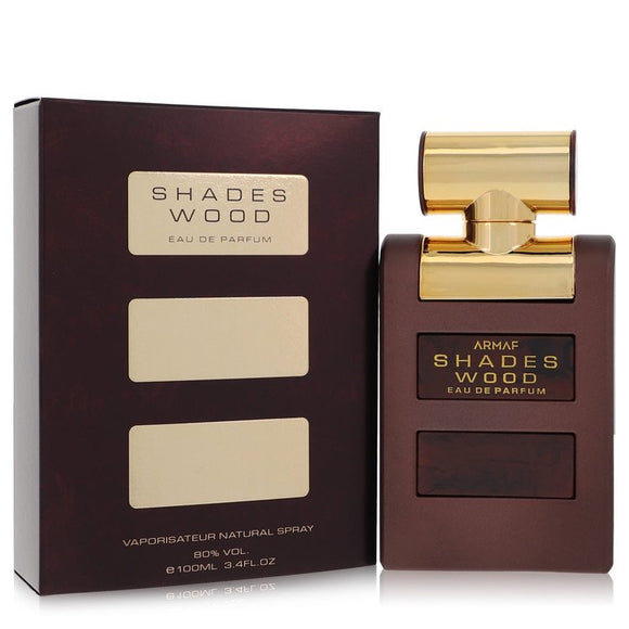 Armaf Shades Wood Eau De Parfum Spray By Armaf for Men 3.4 oz