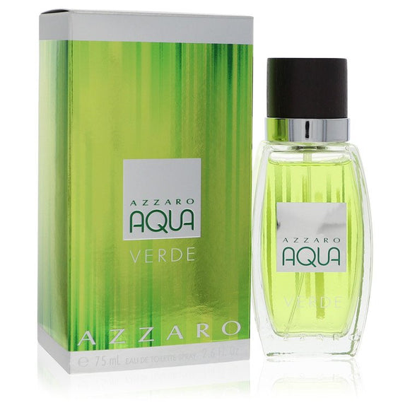 Azzaro Aqua Verde Eau De Toilette Spray By Azzaro for Men 2.6 oz