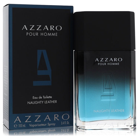 Azzaro Naughty Leather Cologne By Azzaro Eau De Toilette Spray for Men 3.4 oz