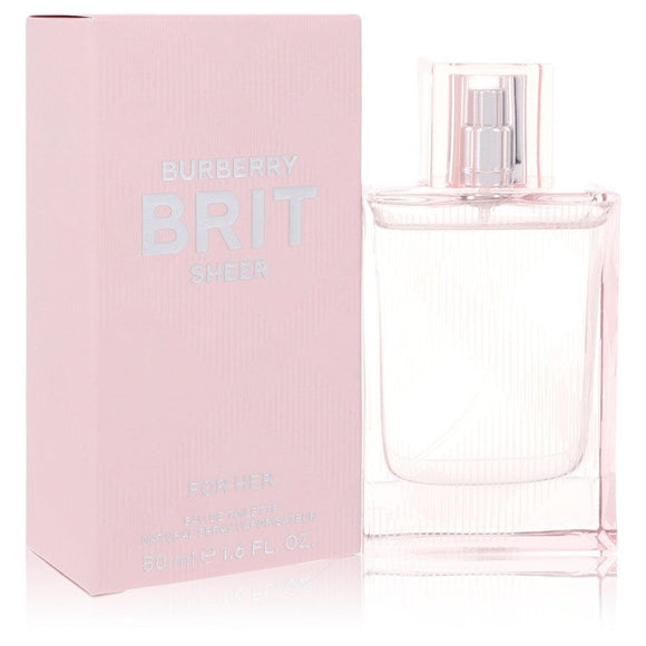 Burberry Brit Sheer Eau De Toilette Spray By Burberry for Women 1.7 oz