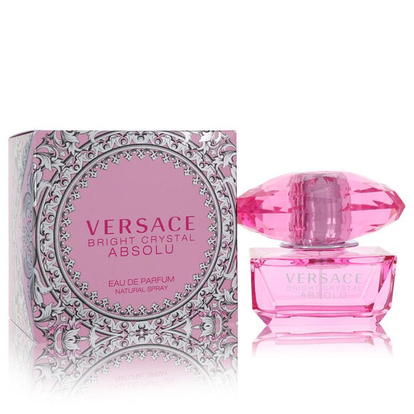 Bright Crystal Absolu Eau De Parfum Spray By Versace for Women 1.7 oz
