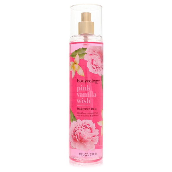 Bodycology Pink Vanilla Wish Fragrance Mist Spray By Bodycology for Women 8 oz