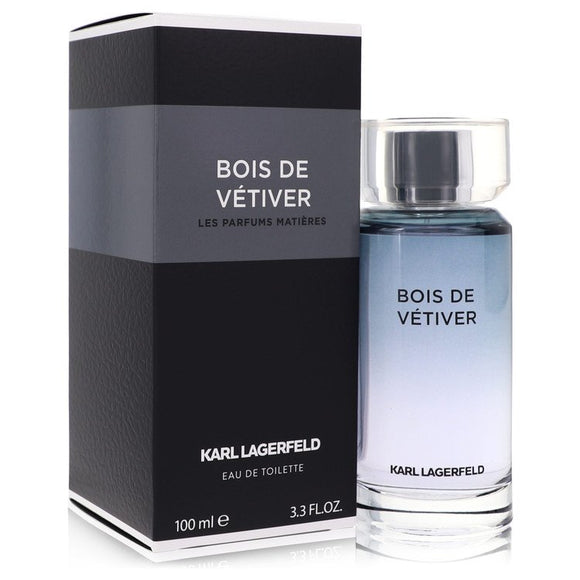 Bois De Vetiver Eau De Toilette Spray By Karl Lagerfeld for Men 3.3 oz