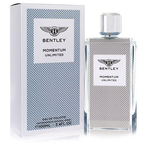 Bentley Momentum Unlimited Eau De Toilette Spray By Bentley for Men 3.4 oz