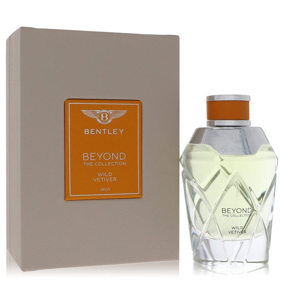 Bentley Wild Vetiver Eau De Parfum Spray (Unisex) By Bentley for Men 3.4 oz