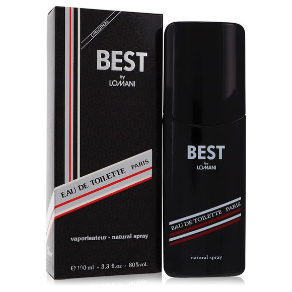 Best Eau De Toilette Spray By Lomani for Men 3.3 oz