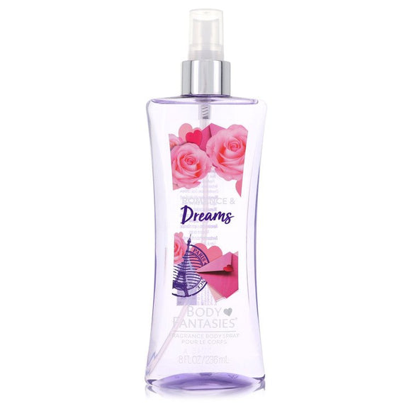 Body Fantasies Signature Romance & Dreams Body Spray By Parfums De Coeur for Women 8 oz