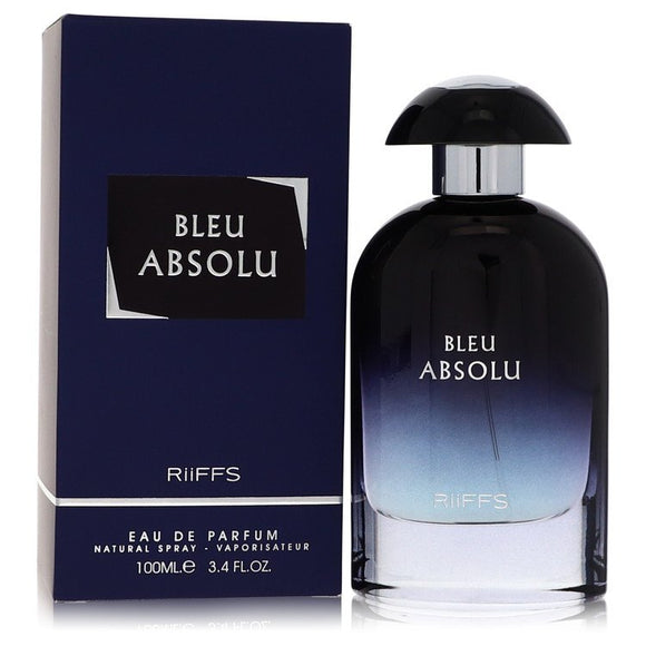 Bleu Absolu Eau De Parfum Spray (Unisex) By Riiffs for Men 3.4 oz