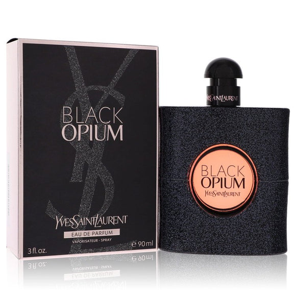 Black Opium Eau De Parfum Spray By Yves Saint Laurent for Women 3 oz