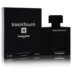 Black Touch Eau De Toilette Spray By Franck Olivier for Men 3.4 oz