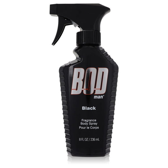 Bod Man Black Body Spray By Parfums De Coeur for Men 8 oz