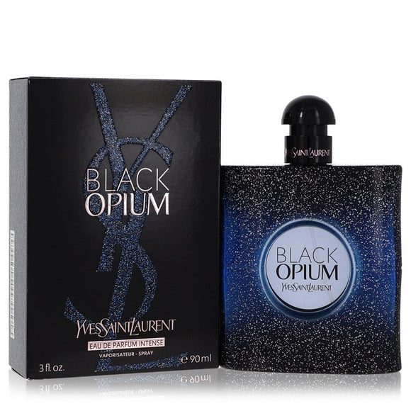 Black Opium Intense Eau De Parfum Spray By Yves Saint Laurent for Women 3 oz