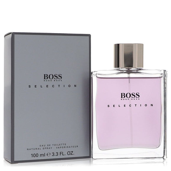 Boss Selection Eau De Toilette Spray By Hugo Boss for Men 3.3 oz
