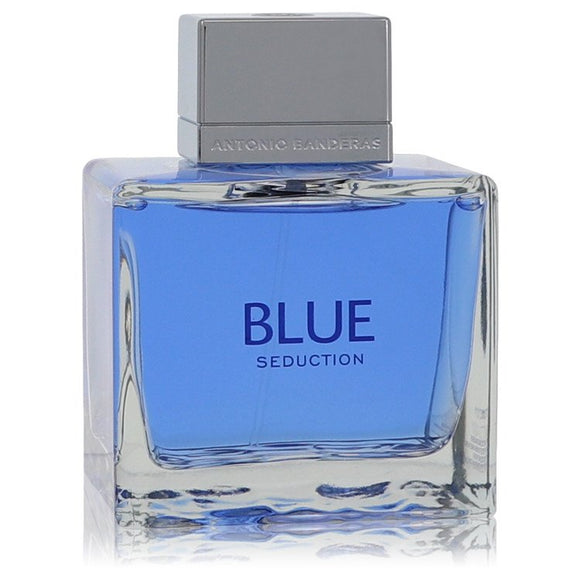 Blue Seduction Eau De Toilette Spray (Tester) By Antonio Banderas for Men 3.4 oz