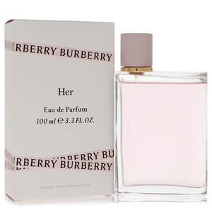 Burberry Her Eau De Parfum Spray By Burberry for Women 3.4 oz