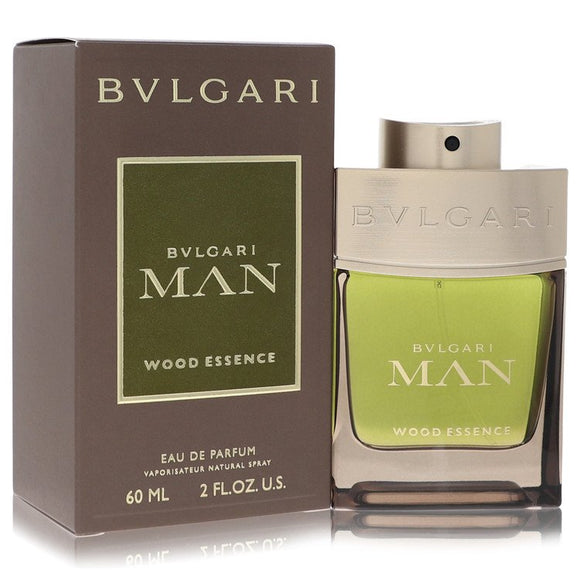 Bvlgari Man Wood Essence Eau De Parfum Spray By Bvlgari for Men 2 oz