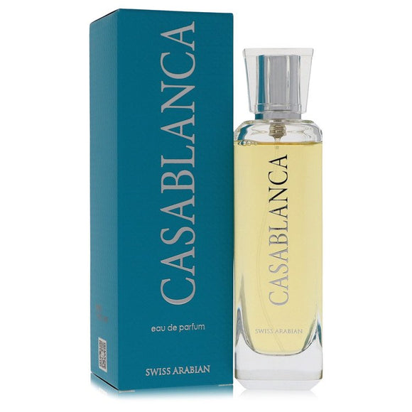 Casablanca Eau De Parfum Spray (Unisex) By Swiss Arabian for Women 3.4 oz