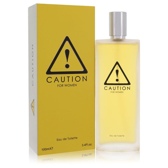 Caution Eau De Toilette Spray By Kraft for Women 3.4 oz