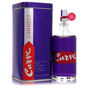 Curve Connect Eau De Toilette Spray By Liz Claiborne for Women 3.4 oz