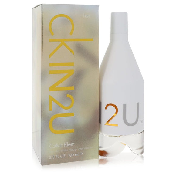 Ck In 2u Eau De Toilette Spray By Calvin Klein for Women 3.4 oz