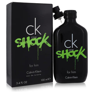 Ck One Shock Eau De Toilette Spray By Calvin Klein for Men 3.4 oz