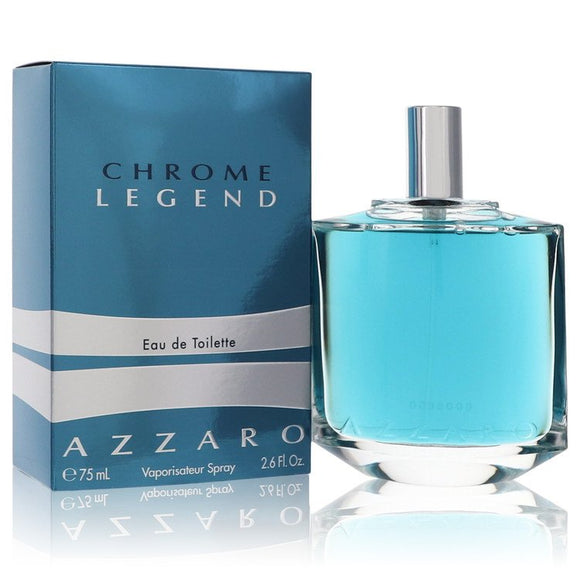 Chrome Legend Eau De Toilette Spray By Azzaro for Men 2.6 oz