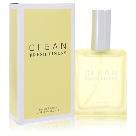 Clean Fresh Linens Eau De Parfum Spray (Unisex) By Clean for Women 2.14 oz