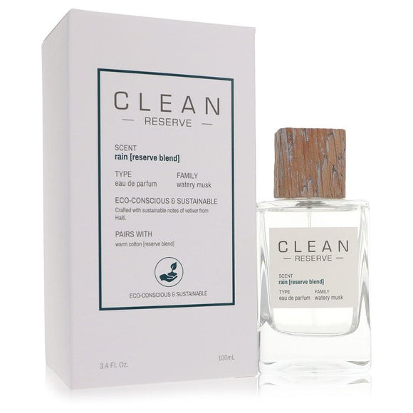 Clean Rain Reserve Blend Eau De Parfum Spray By Clean for Women 3.4 oz