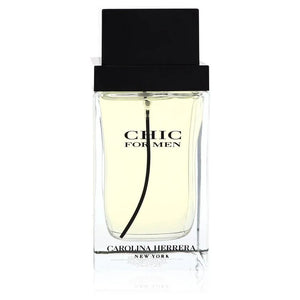 Chic Eau De Toilette Spray (Tester) By Carolina Herrera for Men 3.4 oz