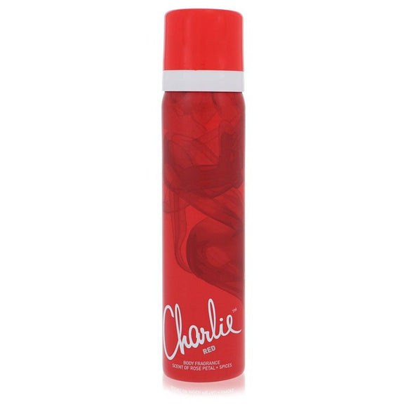 Charlie Red Body Spray By Revlon for Women 2.5 oz