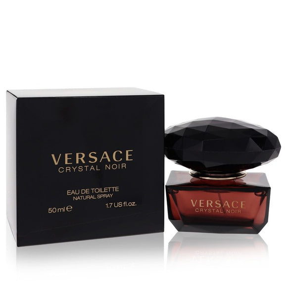 Crystal Noir Eau De Toilette Spray By Versace for Women 1.7 oz