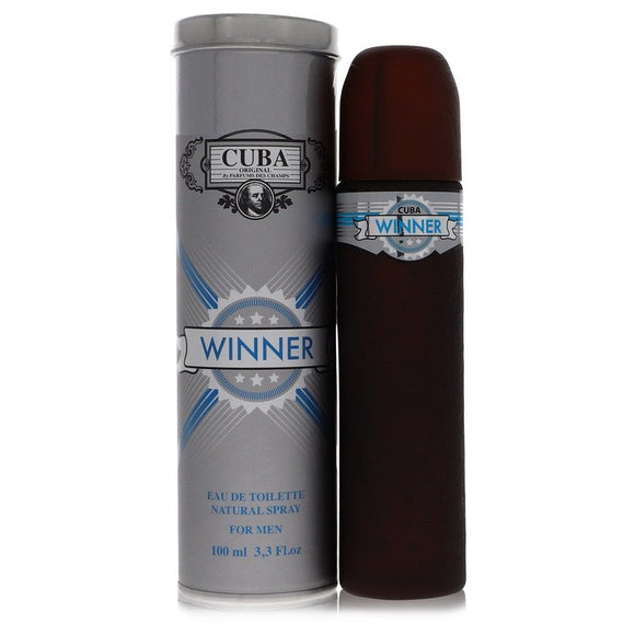 Cuba Winner Eau De Toilette Spray By Fragluxe for Men 3.4 oz