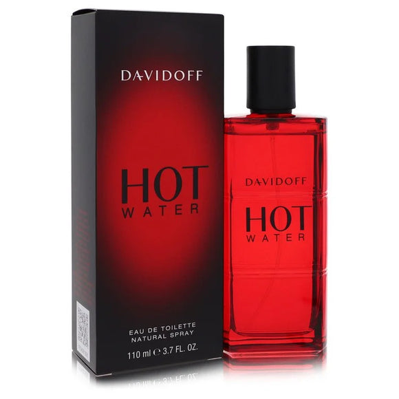 Hot Water Eau De Toilette Spray By Davidoff for Men 3.7 oz