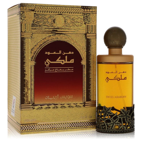 Dehn El Oud Malaki Eau De Parfum Spray By Swiss Arabian for Men 3.4 oz