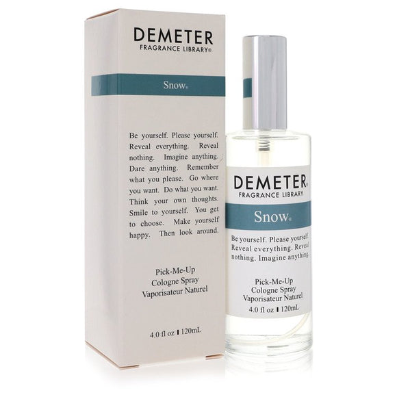 Demeter Snow Cologne Spray By Demeter for Women 4 oz